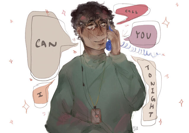 2d) Can I call you tonight