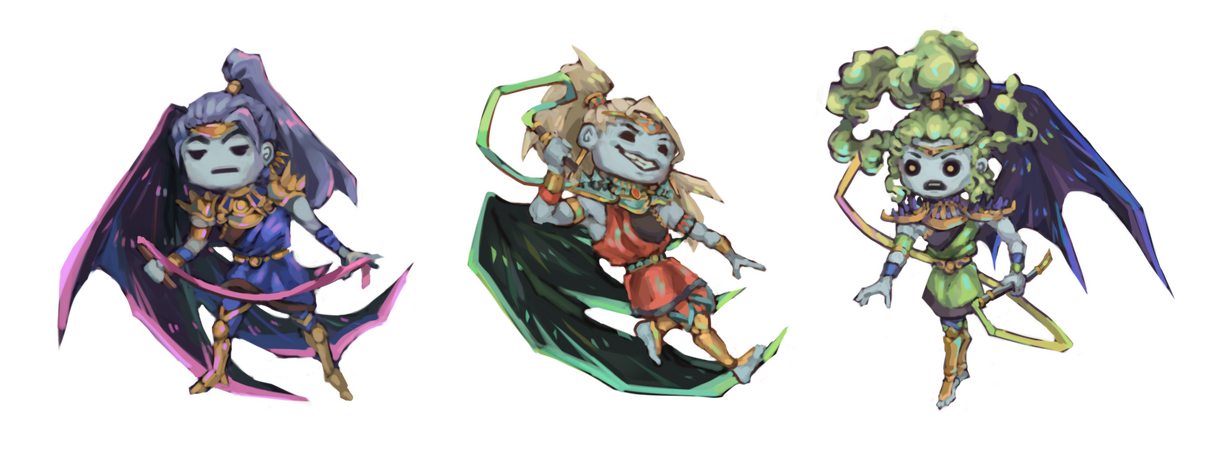 The Furies - Sticker Pack ($6)