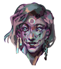 2ac) Holo Ink - Sticker